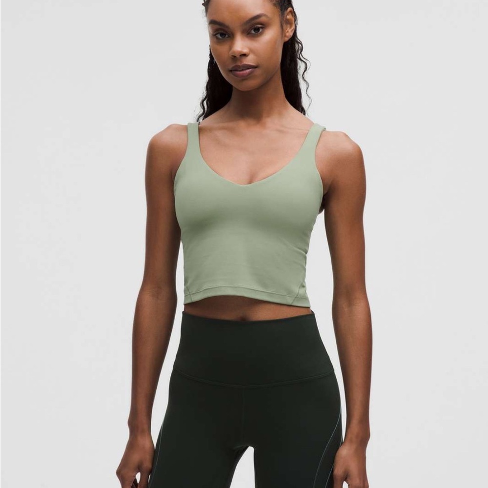 Women's Green Crop Top